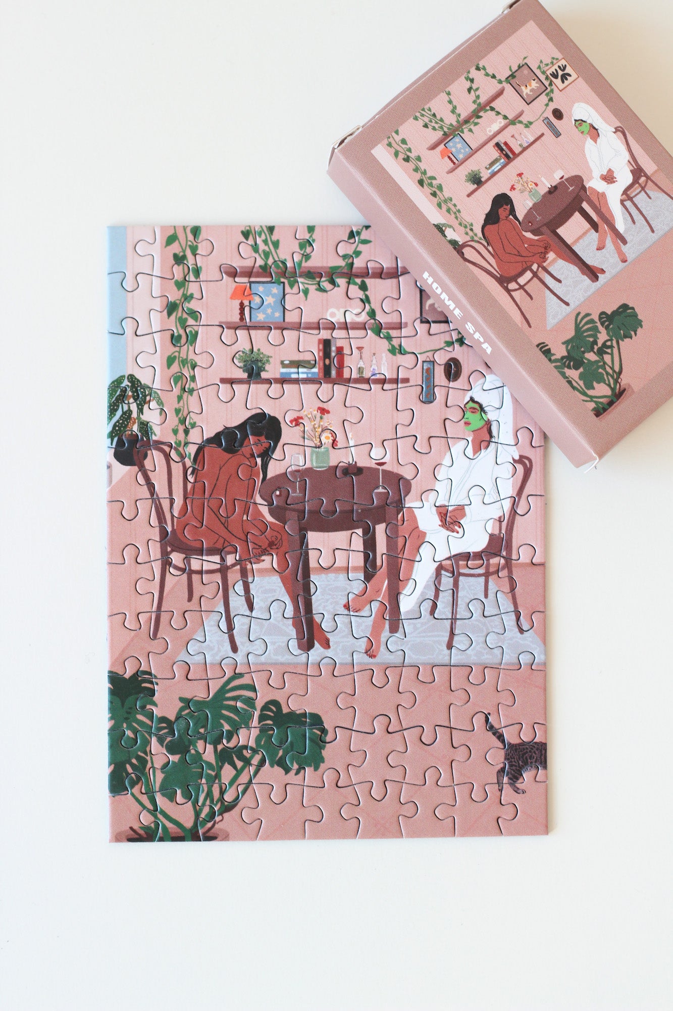 Piecely Home Spa Mini Puzzle, 99 Pieces