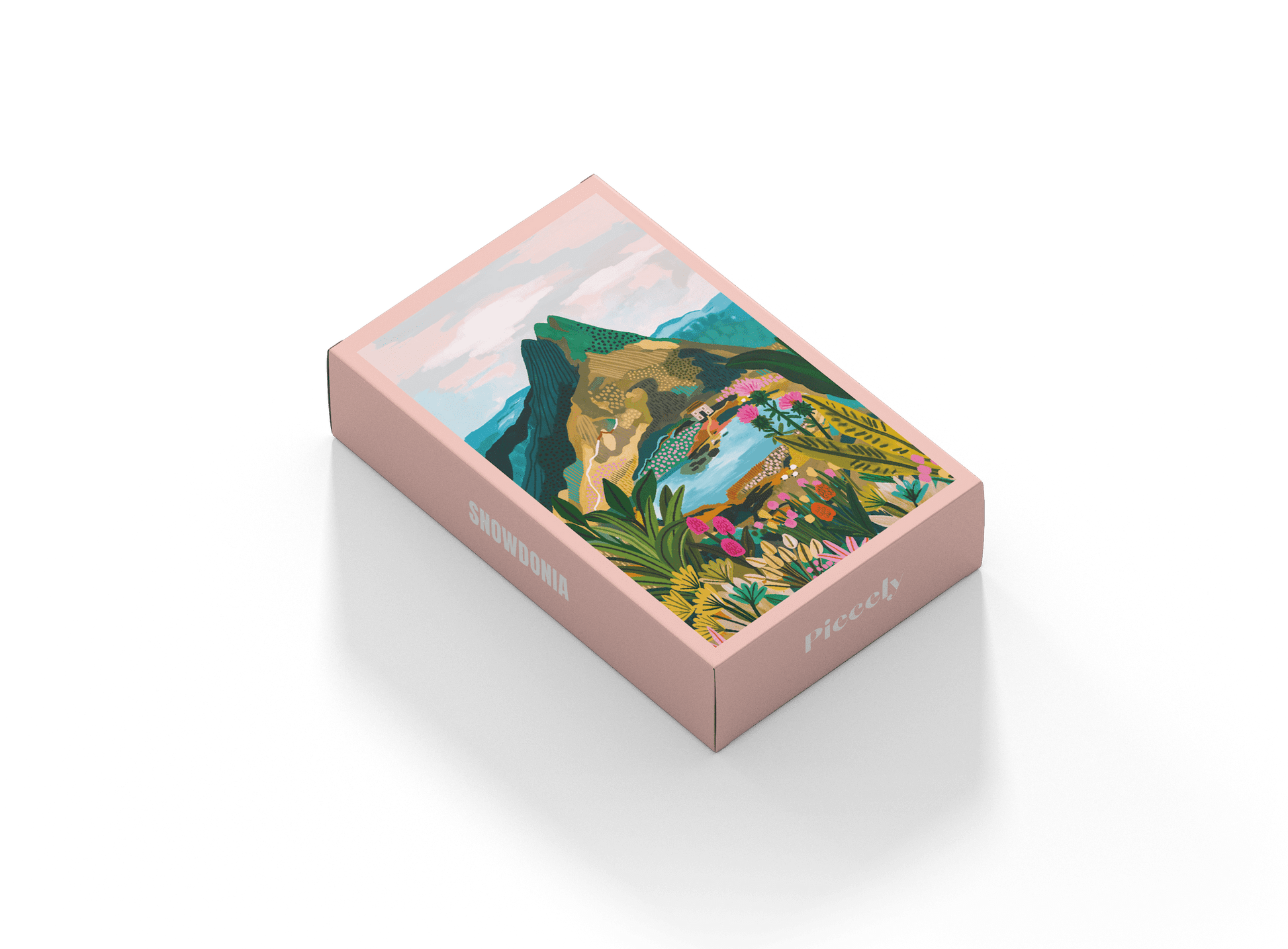 99-teiliges Snowdonia Minipuzzle für Erwachsene, das den Berg Snowdon im Snowdonia Nationalpark in Wales zeigt.