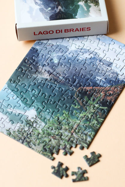 Puzzlery Lago Di Braies Mini Puzzle, 99 Pieces