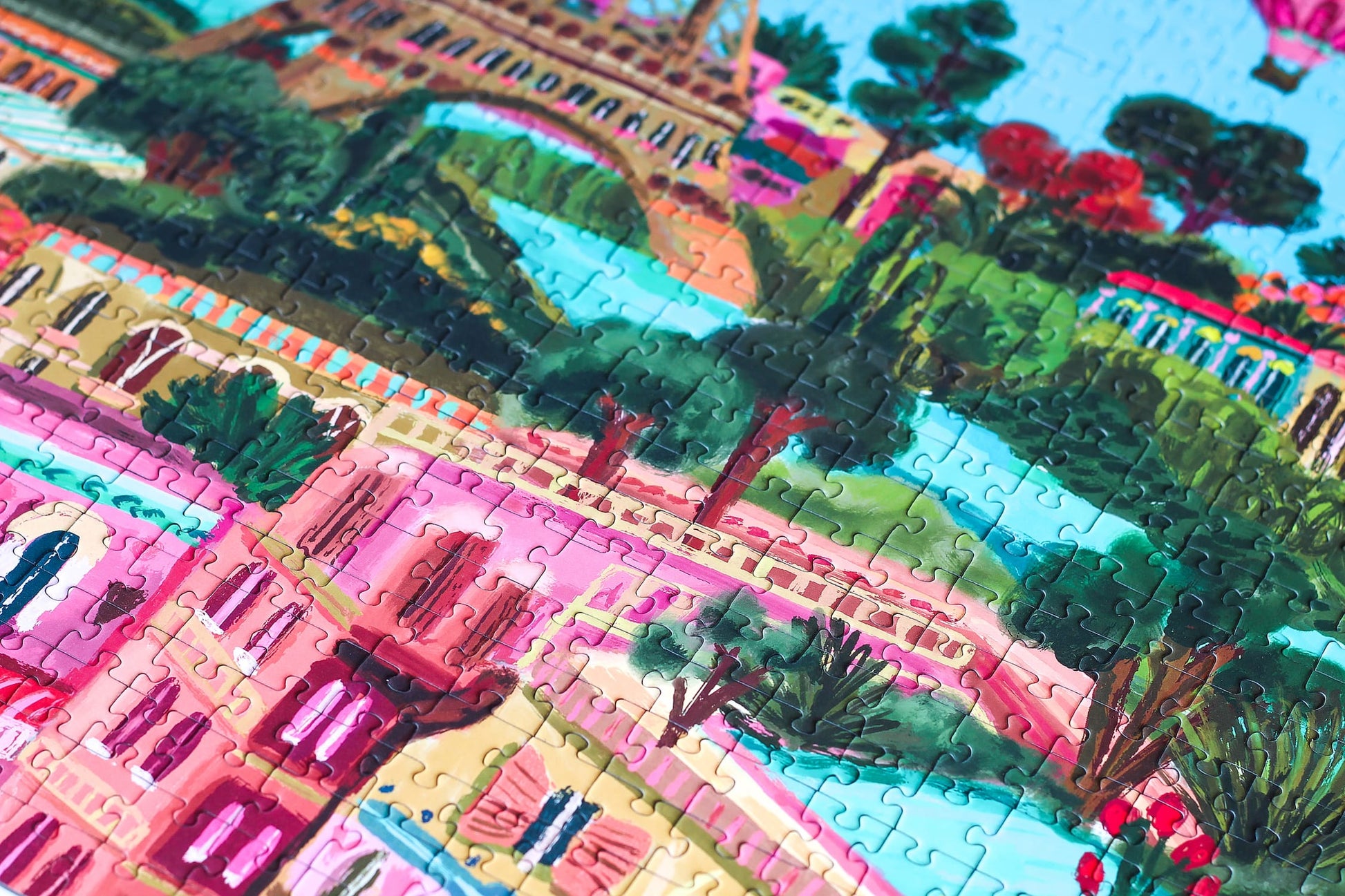 Piecely Parisian Summer Puzzle, 1000 Pieces – Piecely Puzzles