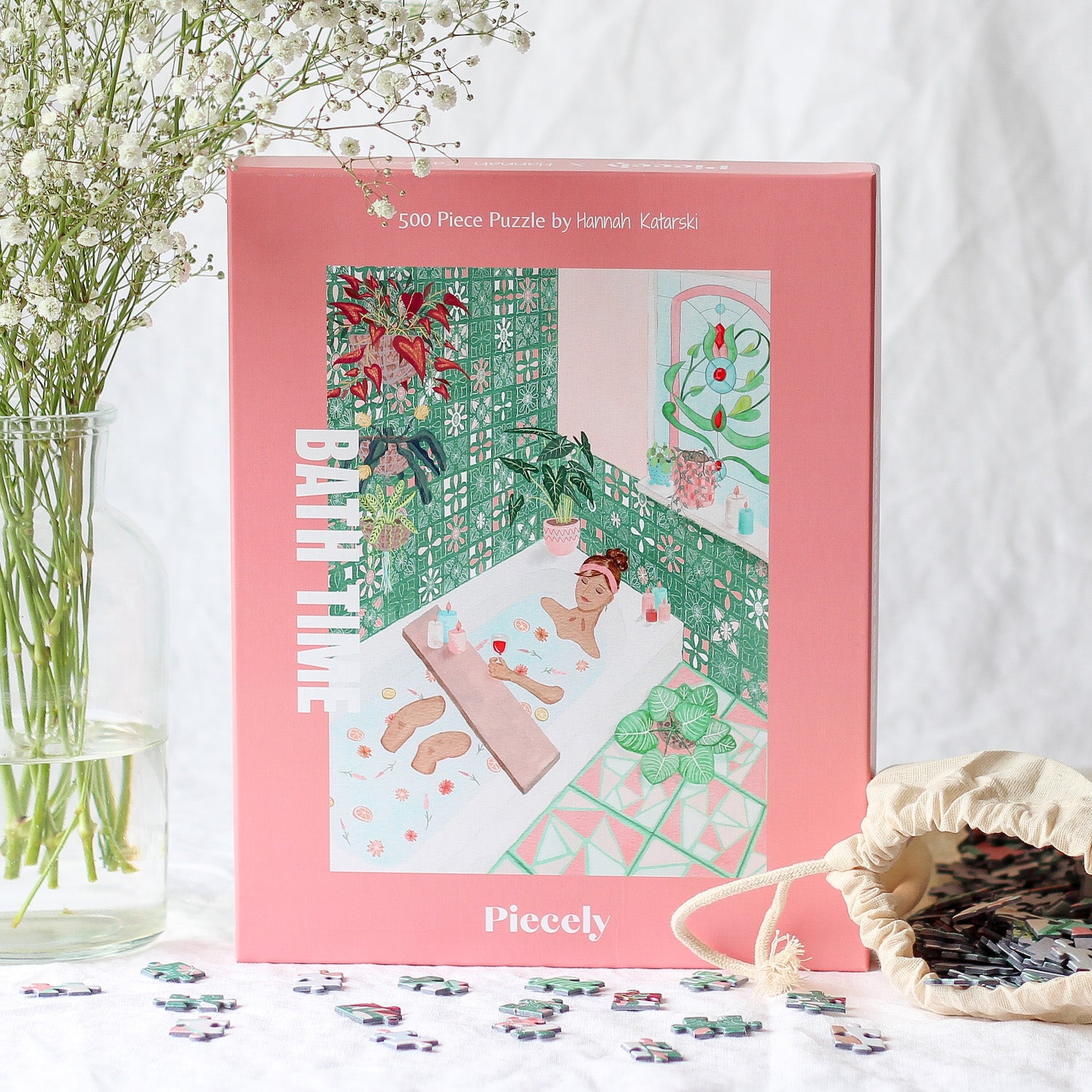 Vintage Bath Beige Puzzles, 1000 Teile Puzzles für Erwachsene, mit Buchstaben auf der Rückseite, Puzzle für Erwachsene 1000 Teile Vintage Bath Beige Puzzles, 1000 Teile Puzzles für Erwachsene, mit Buchstaben auf der Rückseite, Puzzle für Erwachsene 1000 Teile