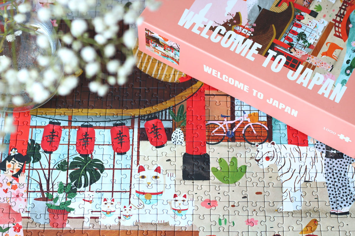 Piecely Welcome to Japan Puzzle, 1000 Teile