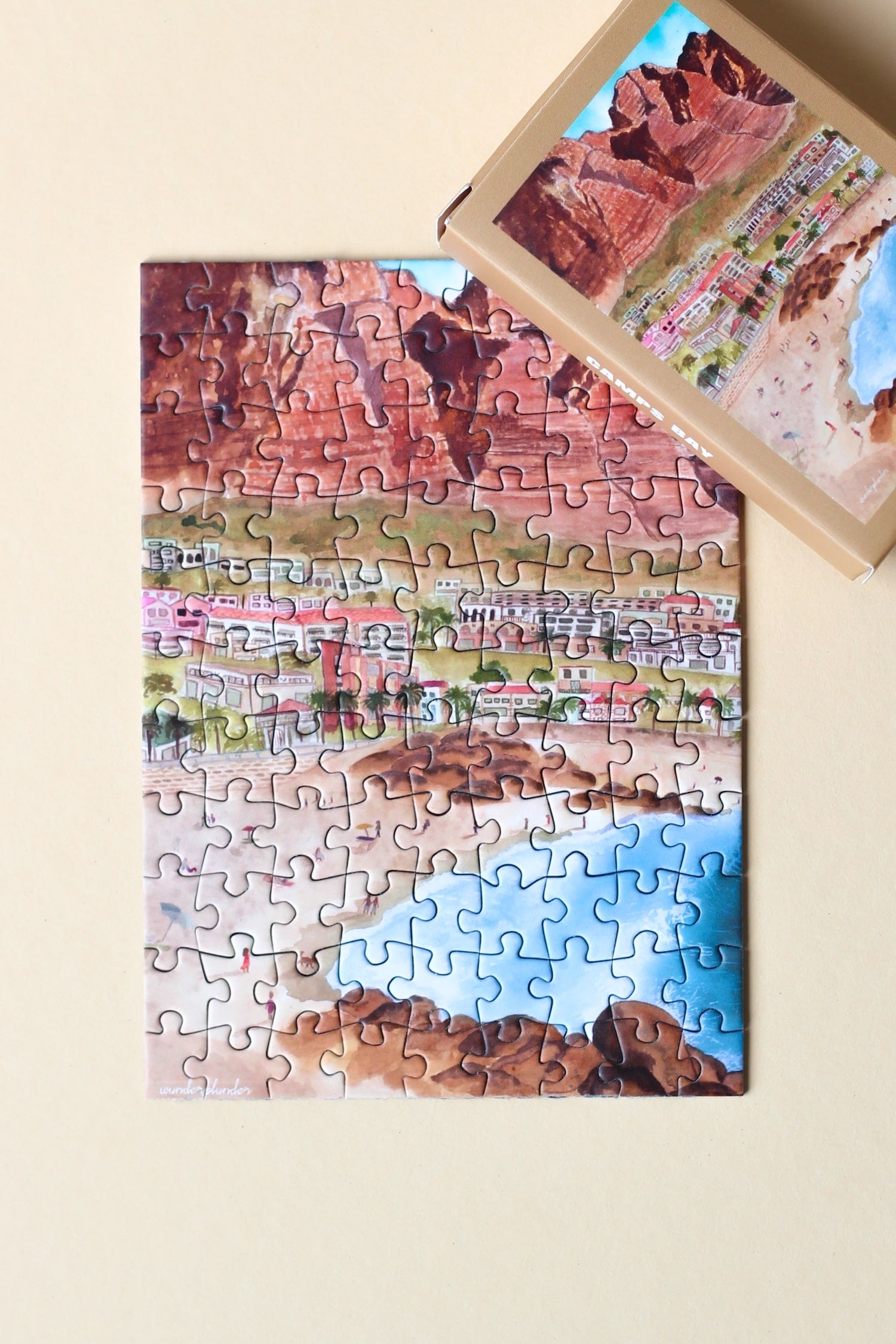 Piecely Camps Bay Mini Puzzle, 99 Pieces