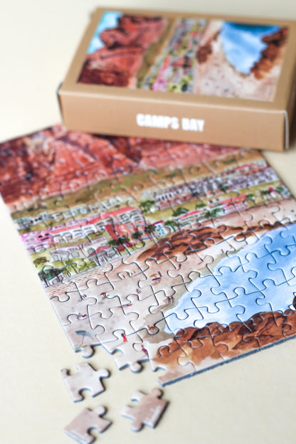 Piecely Camps Bay Minipuzzle, 99 Teile
