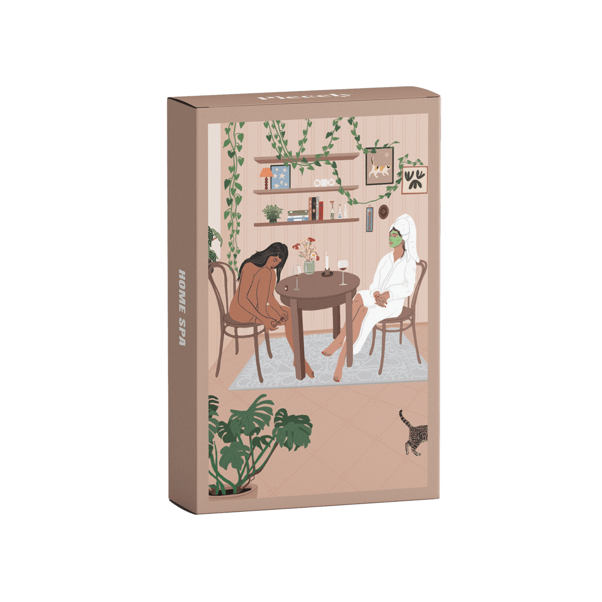 Piecely Home Spa Mini Puzzle, 99 Pieces