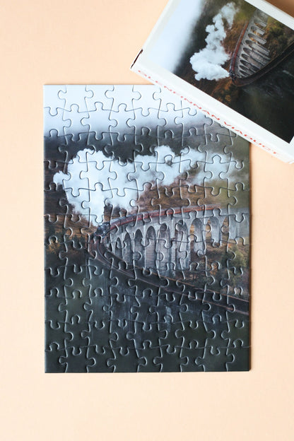 Puzzlery Glenfinnan Viaduct Mini Puzzle, 99 Pieces