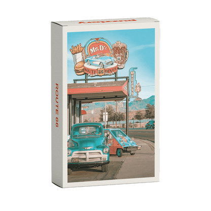 Puzzlery Route 66 Minipuzzle, 99 Teile